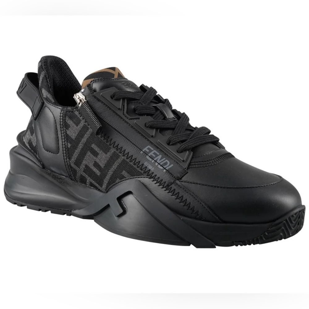 Fendi Flow - Black - Low-top Sneakers Unisex Brand New Never Worn